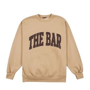 NEW! The Bar Varsity Sweatshirt, size L